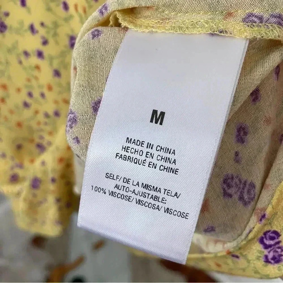 NWT Favorite Daughter Drew Slip Dress Prairie Floral size Medium - Picture 6 of 12